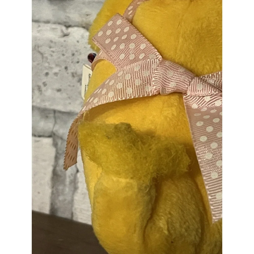 VINTAGE HALLMARK CRAYOLA DAFFADILLY YELLOW DUCK‎ STUFFED PLUSH CIRCA 1990